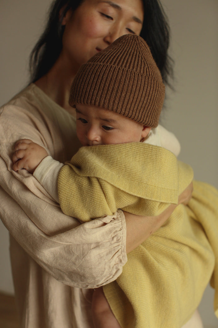MERINO BEANIE FONZIE - 4-18m - Mocha
