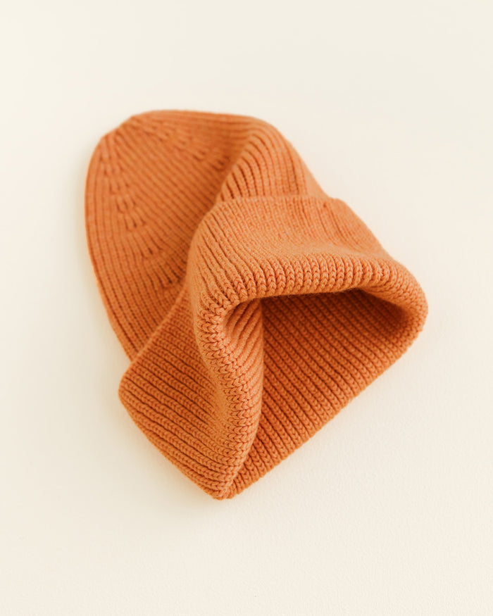 MERINO BEANIE FONZIE - 4-18m - Orange