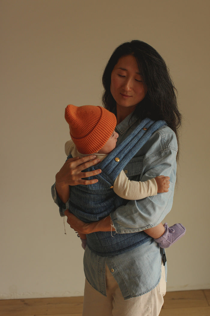 MERINO BEANIE FONZIE - 4-18m - Orange