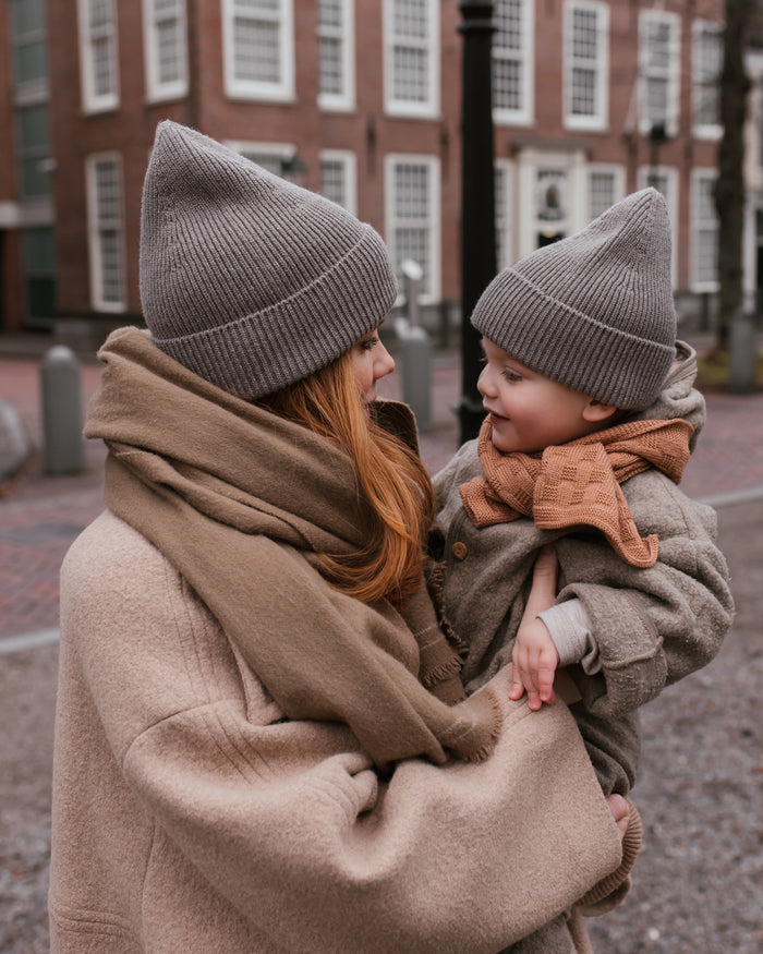 MERINO BEANIE FONZIE - 4-18m - Otter