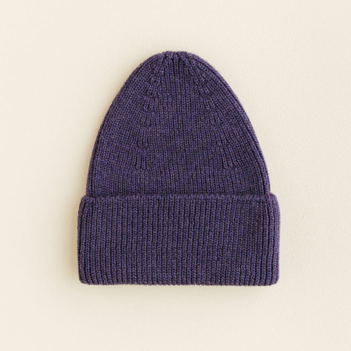 MERINO BEANIE FONZIE - 4-18m - Purple
