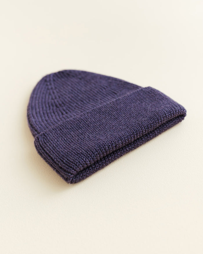 MERINO BEANIE FONZIE - 4-18m - Purple