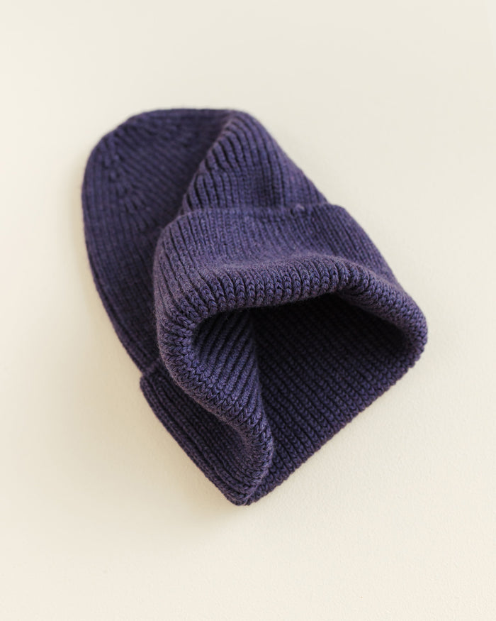 MERINO BEANIE FONZIE - 4-18m - Purple