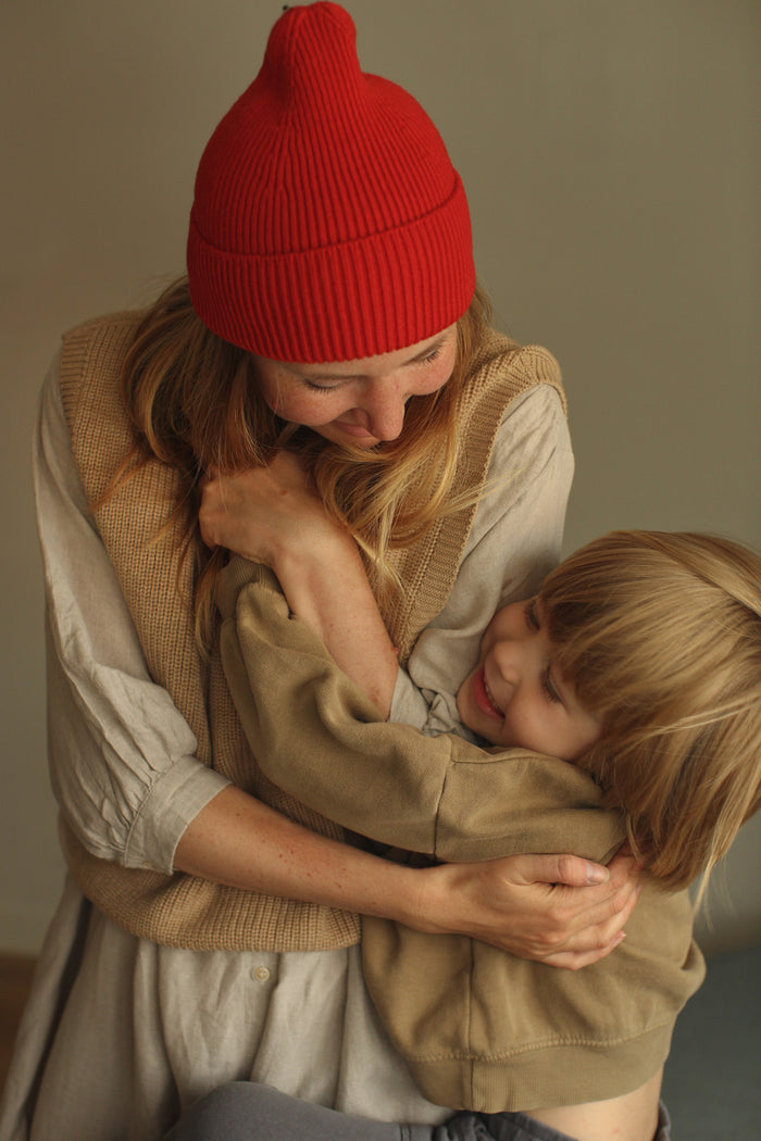 MERINO BEANIE FONZIE -10y - ADULTS