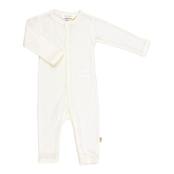 MERINO JUMPSUIT POINTELLE OFF WHITE