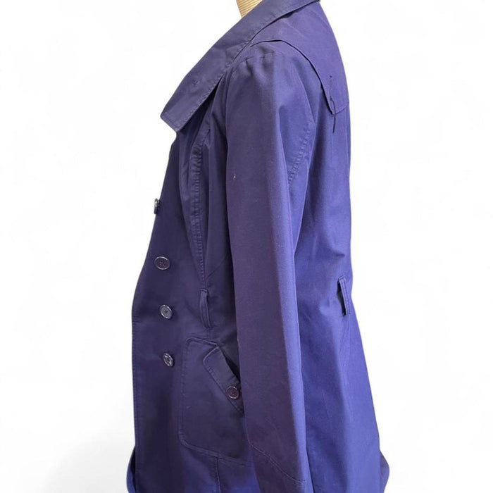Merona purple trench coat