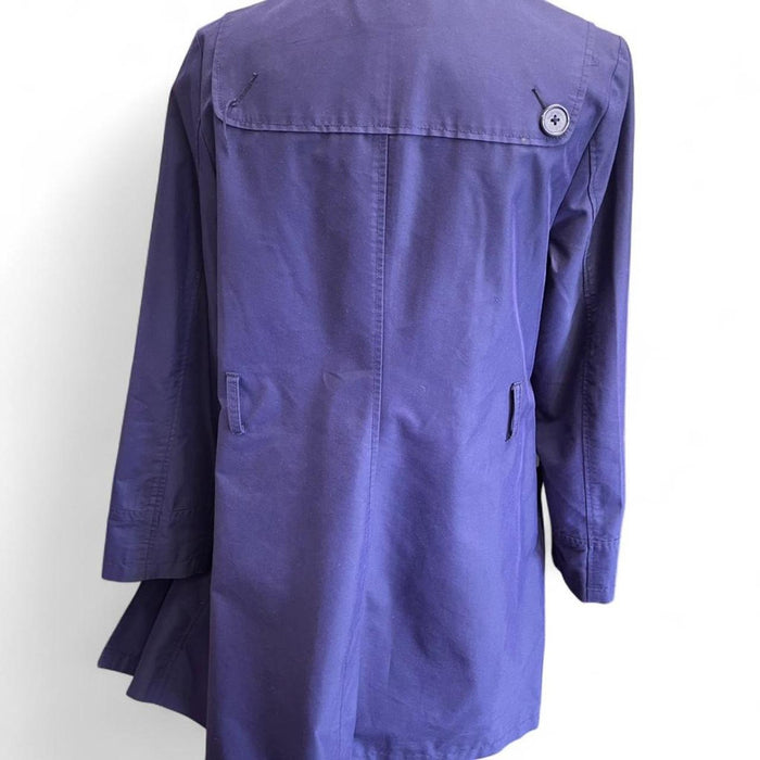 Merona purple trench coat