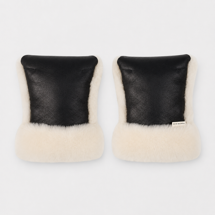 MILK COATED BUGGY MITTENS
