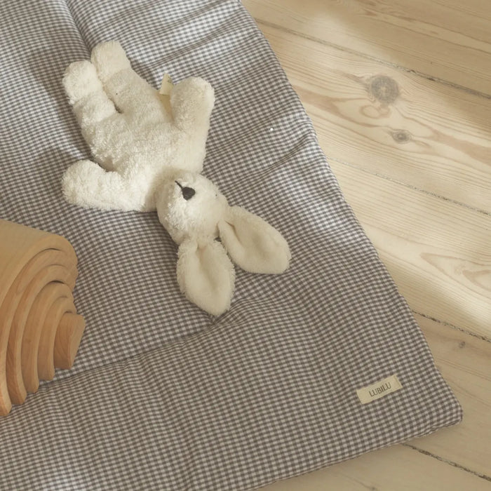 Mini Check Speelmat Grey