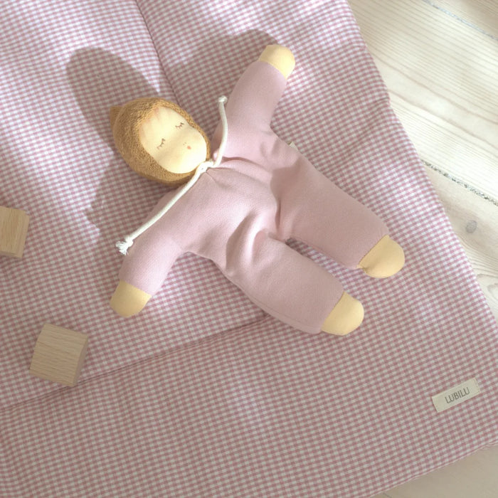 Mini Check Speelmat Rose