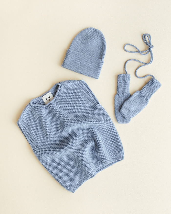 MITTENS - 6m-2y - Light Blue