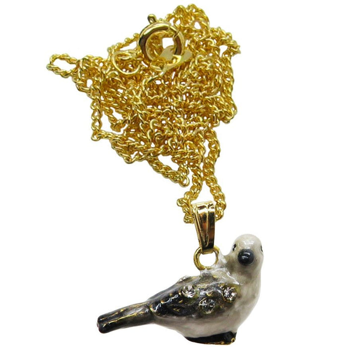 Mockingbird Jeweled Trinket Box Austrian Crystals
