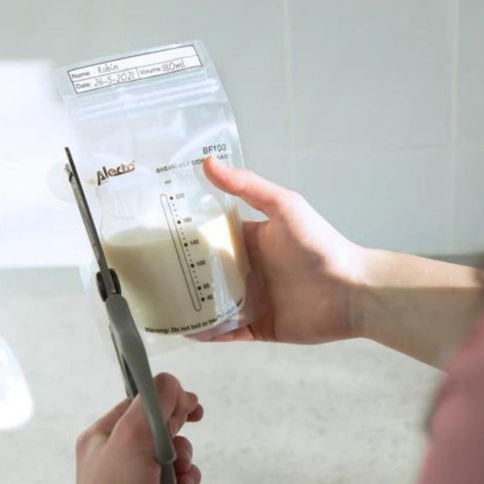 MOEDERMELK BEWAARZAKJES 220ML (100 STUKS)