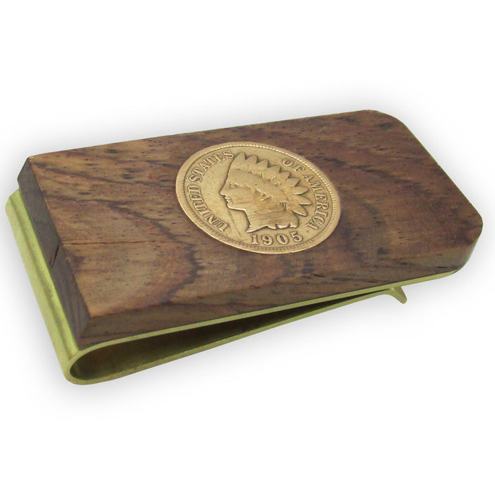 Money Clip, Native American, Indian Head Penny