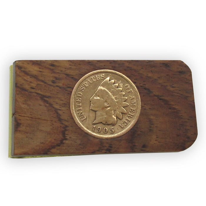 Money Clip, Native American, Indian Head Penny