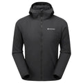 Montane Mens Sirocco Hooded Insulated Jacket in black, featuring PrimaLoft Gold Active insulation for versatile outdoor use. Black from  John Bull Clothing