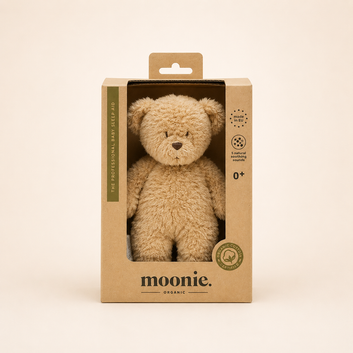 MOONIE Sensory Little Teddy – Cappuccino