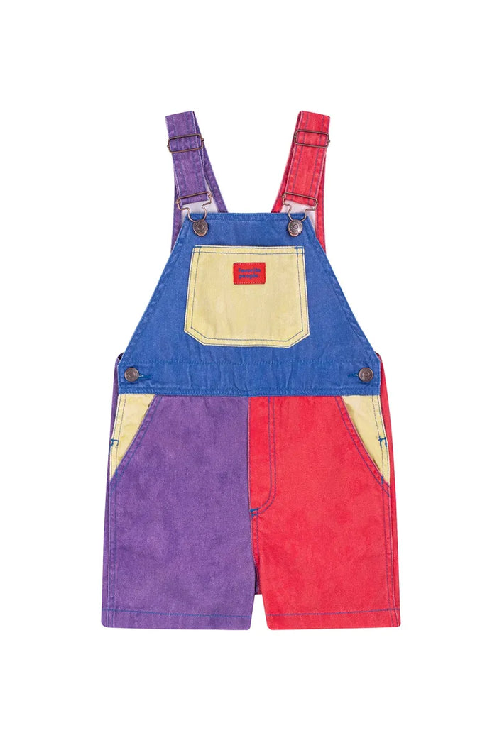 MOZZARELLA SHORT OVERALLS BABY&KIDS