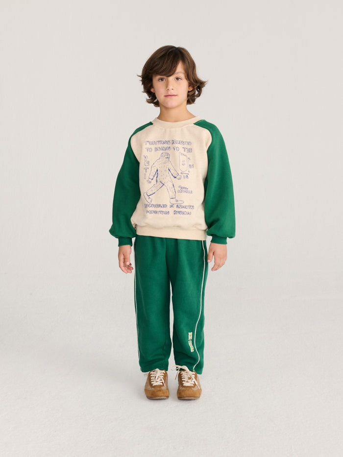 Mr. Footish raglan sweatshirt - KIDS