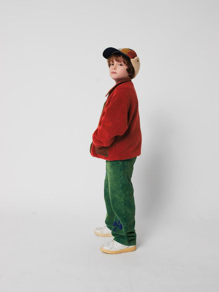Mr Pencil corduroy winter cap - kids