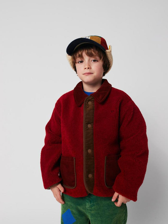 Mr Pencil corduroy winter cap - kids
