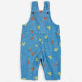Mush Monster Duo all over corduroy overall - BABY