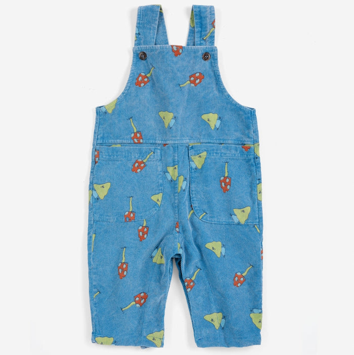 Mush Monster Duo all over corduroy overall - BABY
