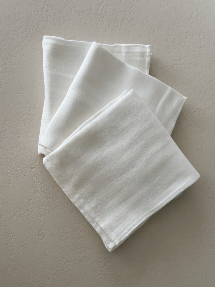 MUSLIN 3 PACK - IVORY