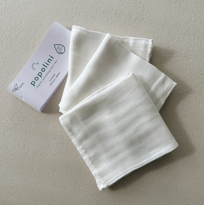 MUSLIN 3 PACK - IVORY