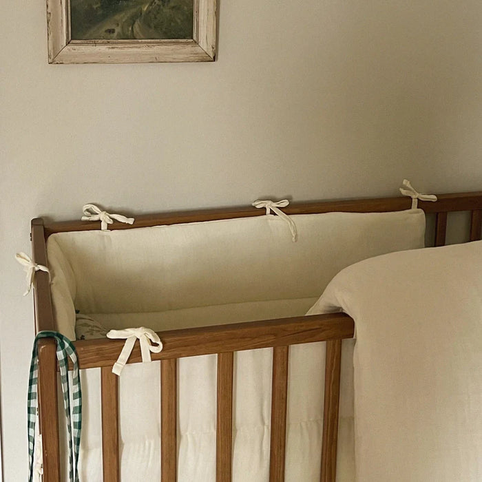 Muslin Junior Bedding - Cream 140x100