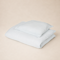 Muslin Junior Bedding - Soft Blue 140x100