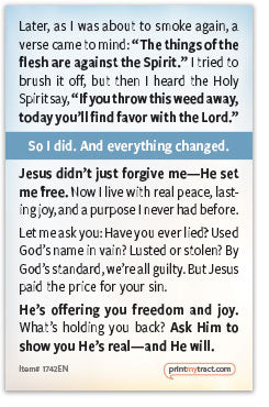 My Personal Testimony (Mini Card)