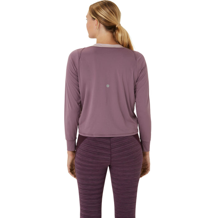 Asics Nagino Run Long Sleeve Top Women's - Dusty Mauve/Watershed Rose