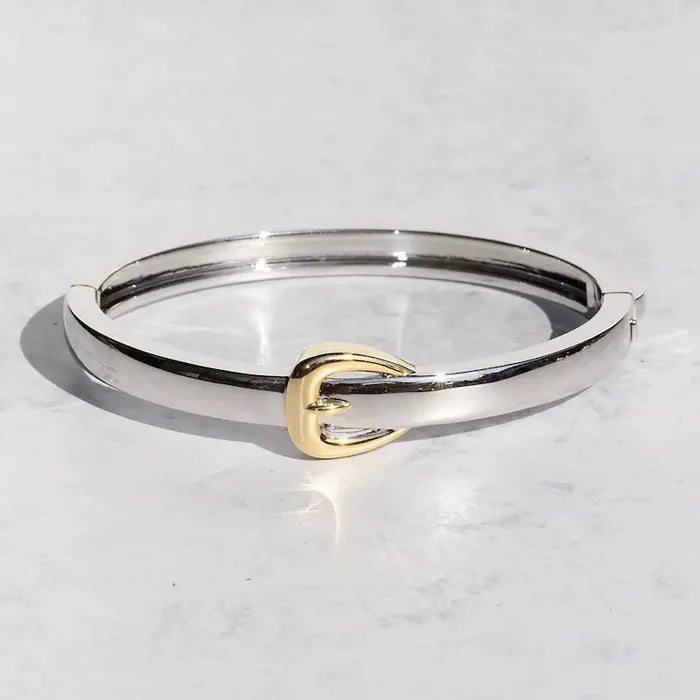 Native Gem Hipster Belt Bangle in Duo