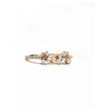 Native Gem Tropicale Huggies Earrings in White Opal - Romantiques