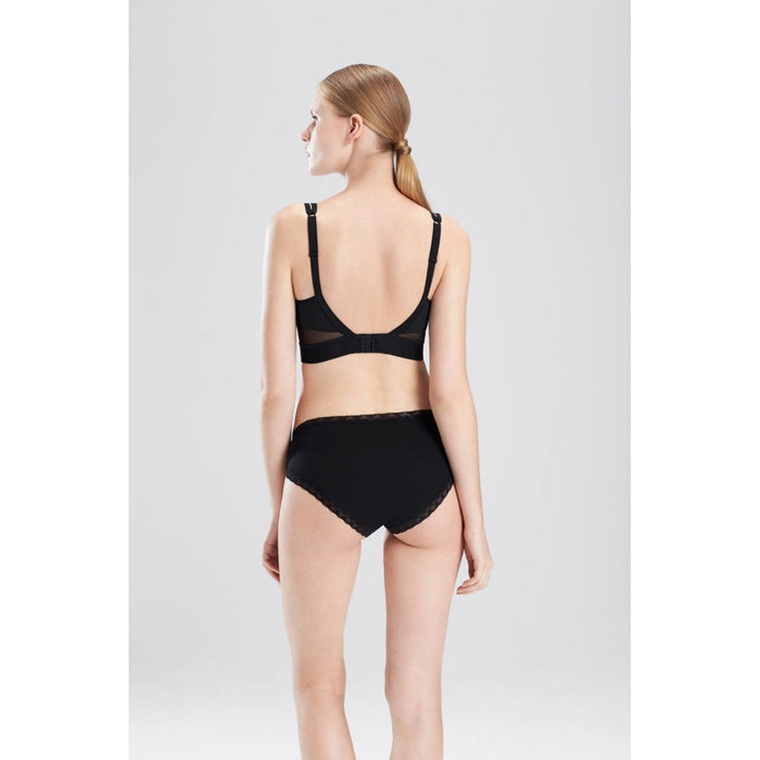 Natori Bliss French Cut Panty in Black - Romantiques