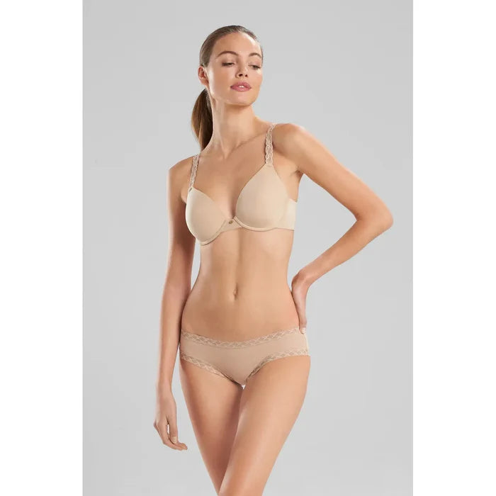 Natori Pure Luxe Custom Coverage Bra Cafe - Romantiques