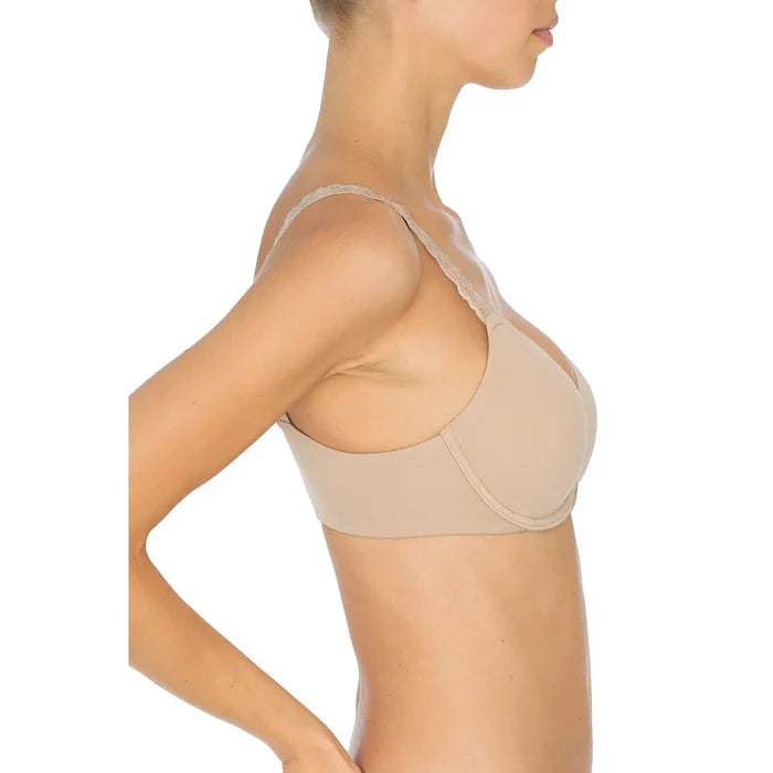 Natori Pure Luxe Custom Coverage Bra Cafe - Romantiques