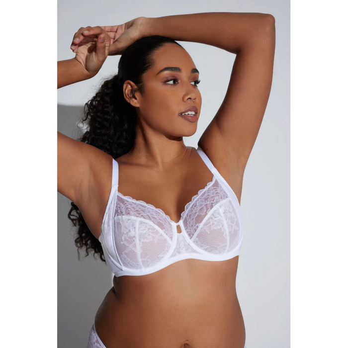 Statement Full Support Underwire In White - Romantiques