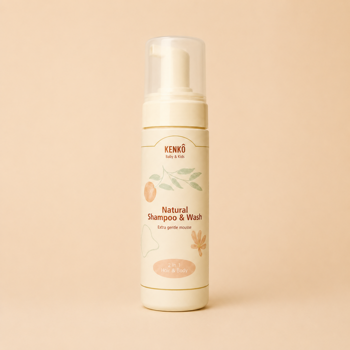 Natural Shampoo & Wash Mousse - Baby & Kids