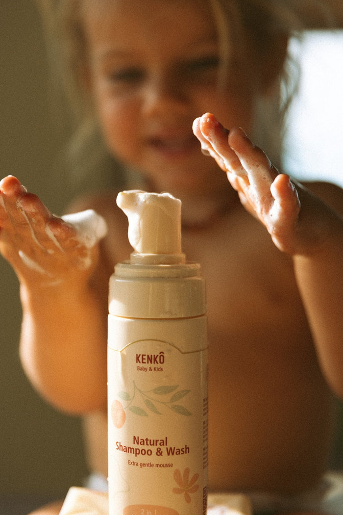 Natural Shampoo & Wash Mousse - Baby & Kids