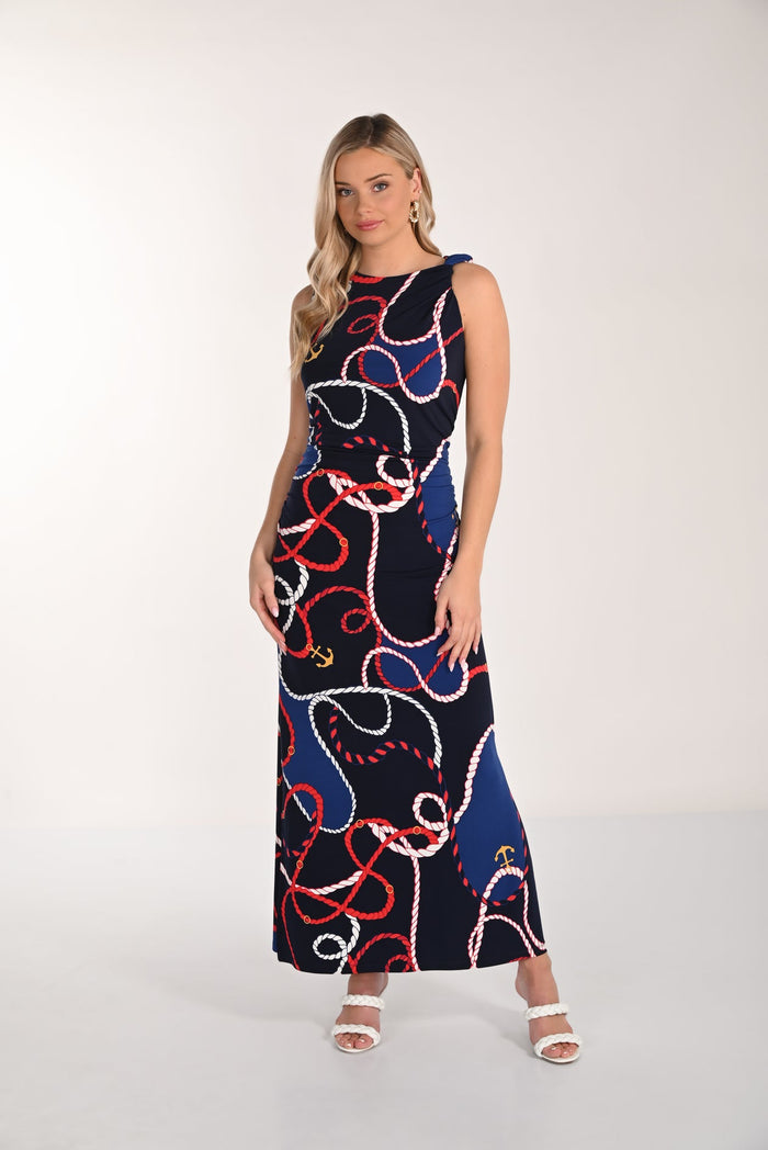 Nautical Rope Maxi Dress