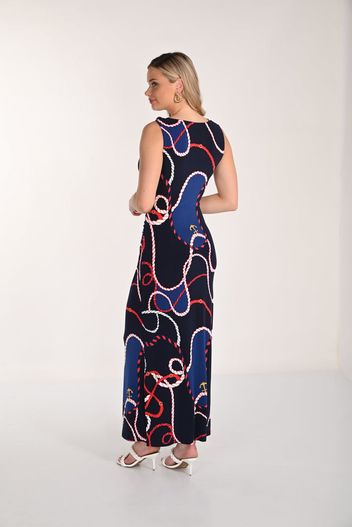Nautical Rope Maxi Dress
