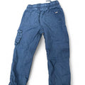 Navy blue cargo pants with