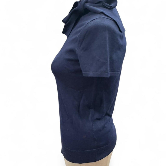 Navy blue new york & company shirt
