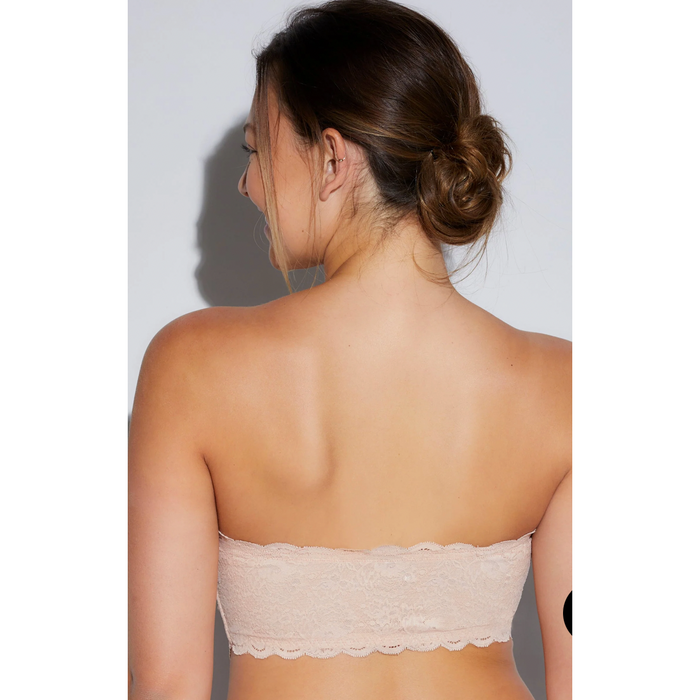 Never Say Never Curvy Bandeau Bra - Romantiques
