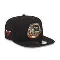 NEW ERA Chicago Bulls NBA Ring Black 9FIFTY A-Frame Snapback Adjustable Cap