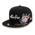 NEW ERA New Era Floral Emblem Black 59FIFTY Fitted Cap