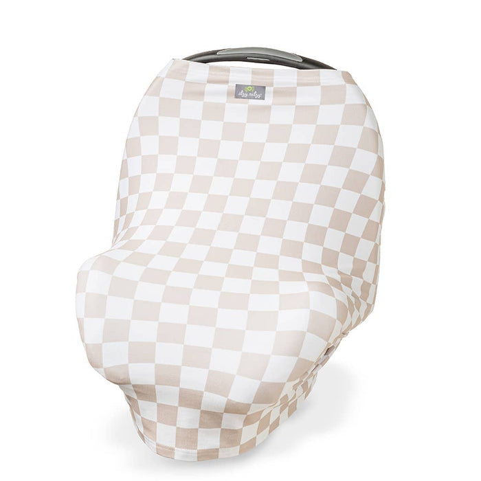 *New* Taupe Checkerboard Mom Boss™ 4-in-1 Multi-Use Cover