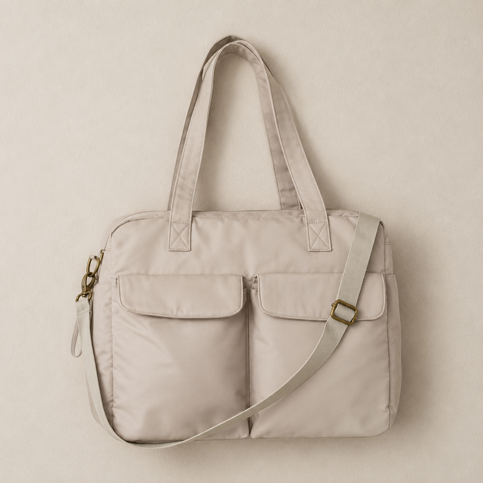 NURSING BAG - feather grey